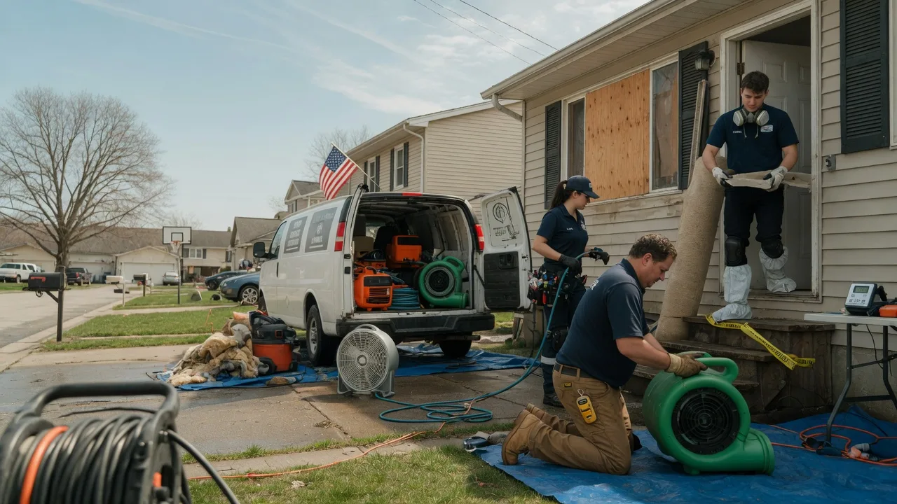 Water Damage Restoration in Bybee, TN near me